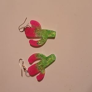 Catcus earrings